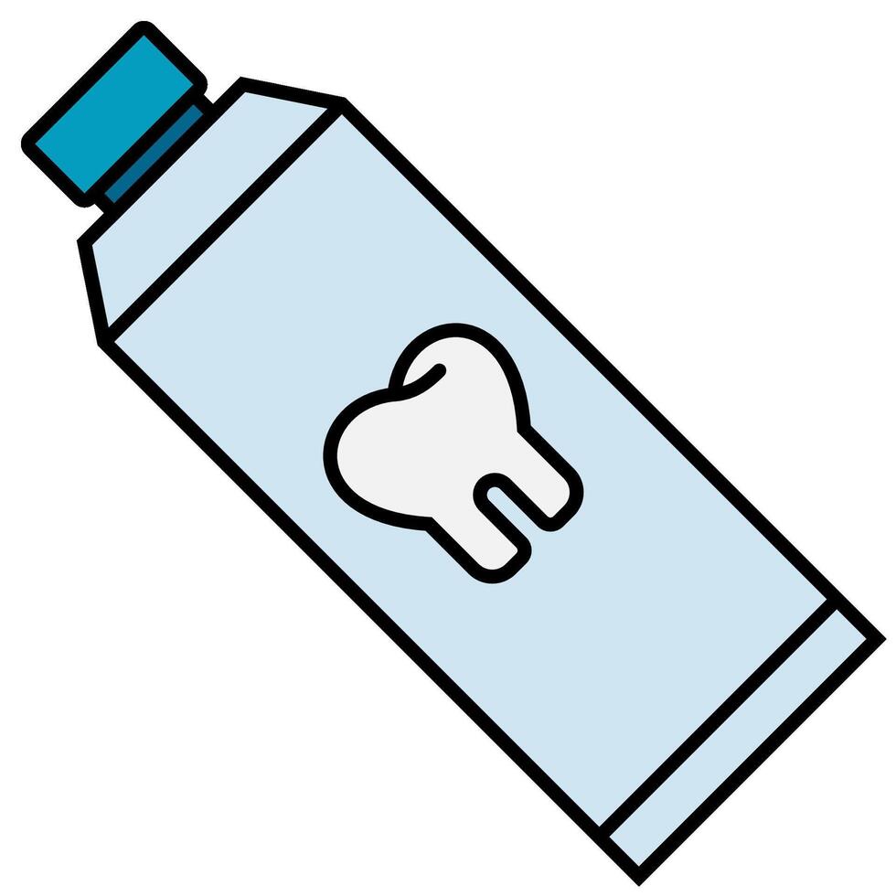 Tooth Paste icon vector