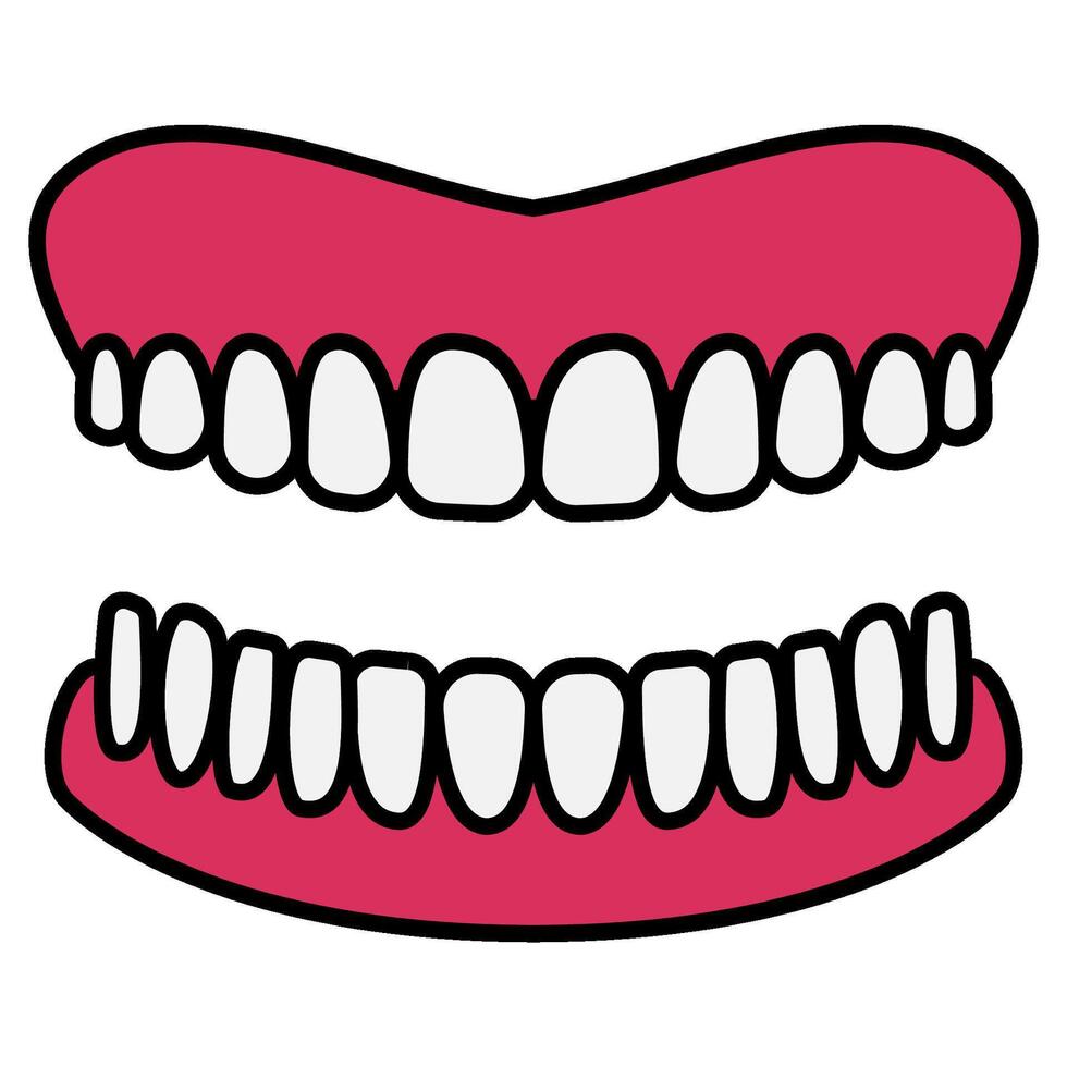 Dental Cast icon vector