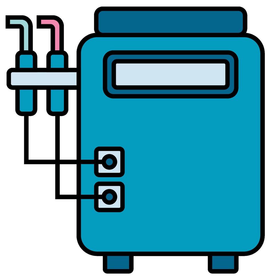 Dental Suction Device icon vector