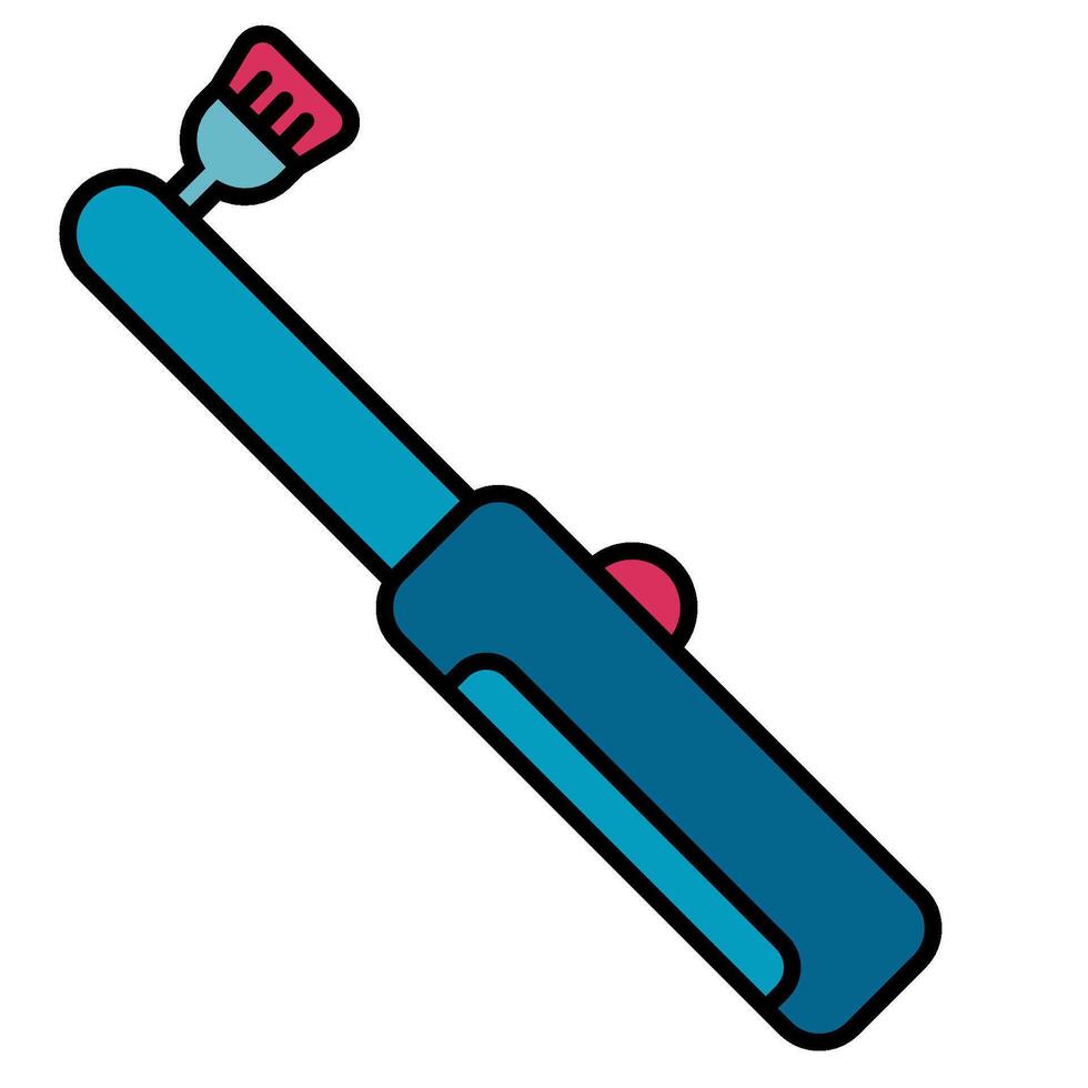 Electric tooth brush icon vector