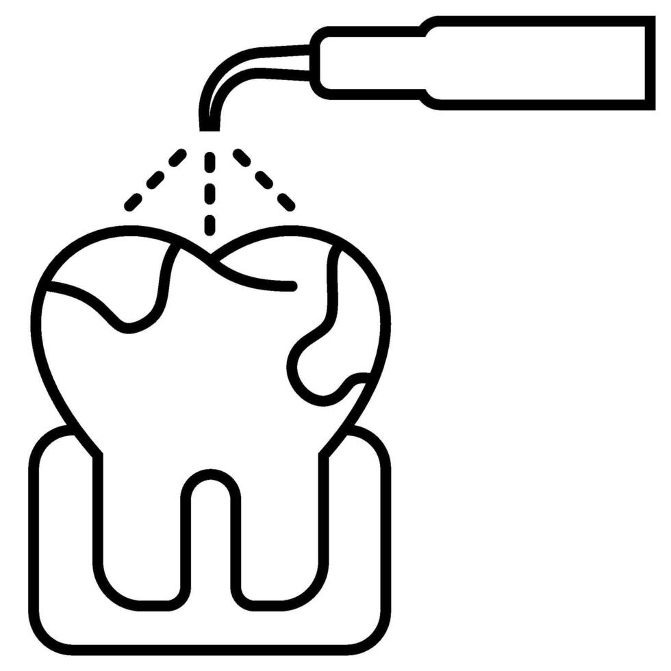 Scalling outline icon vector