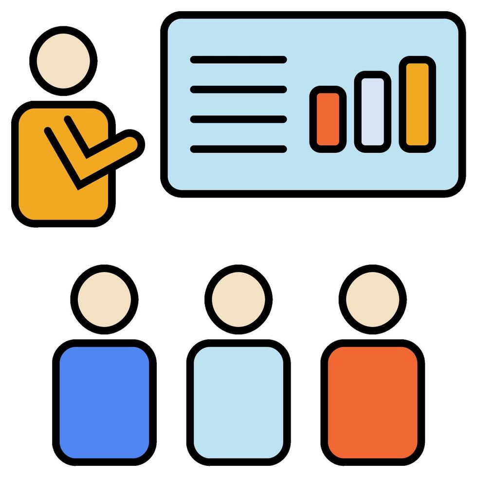 Training icon isolated on white vector
