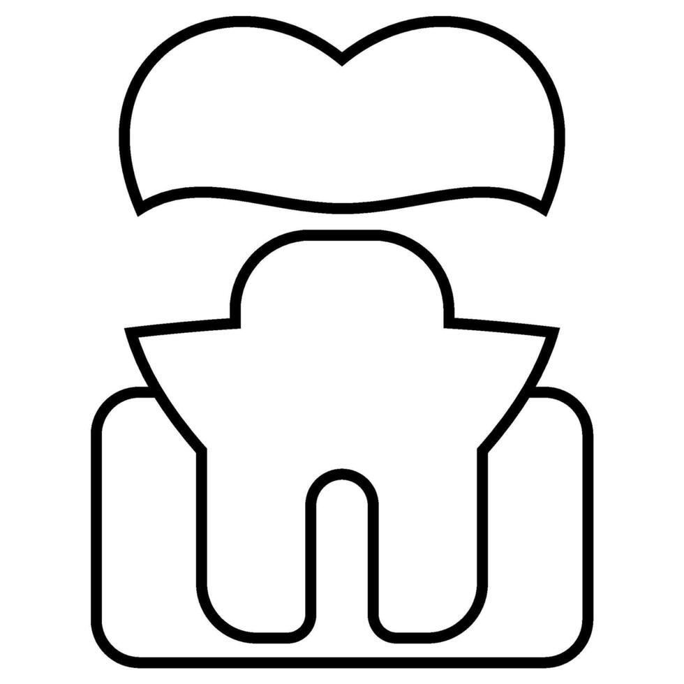 Silver Crown outline icon vector