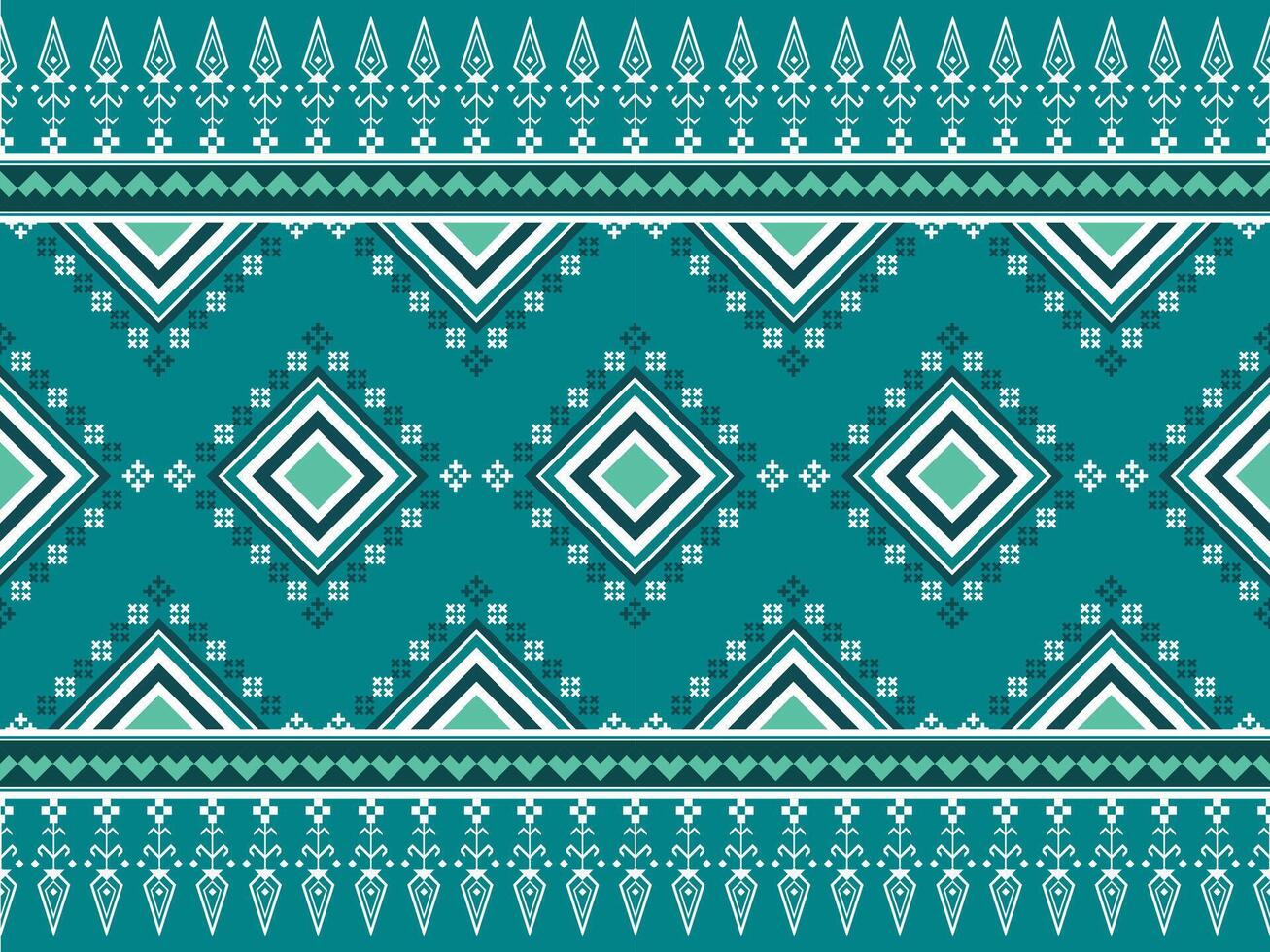 Geometric ethnic pattern. Geometric ethnic pattern, Navajo, Native American tribal fabric design for clothing, textile, wrapping, background, wallpaper, carpet, embroidery vector