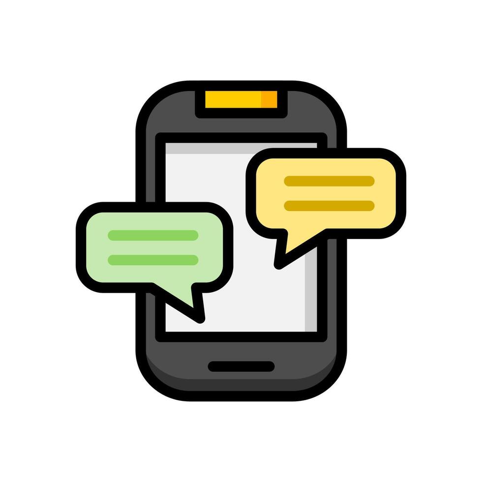 Chat Notification Icon vector