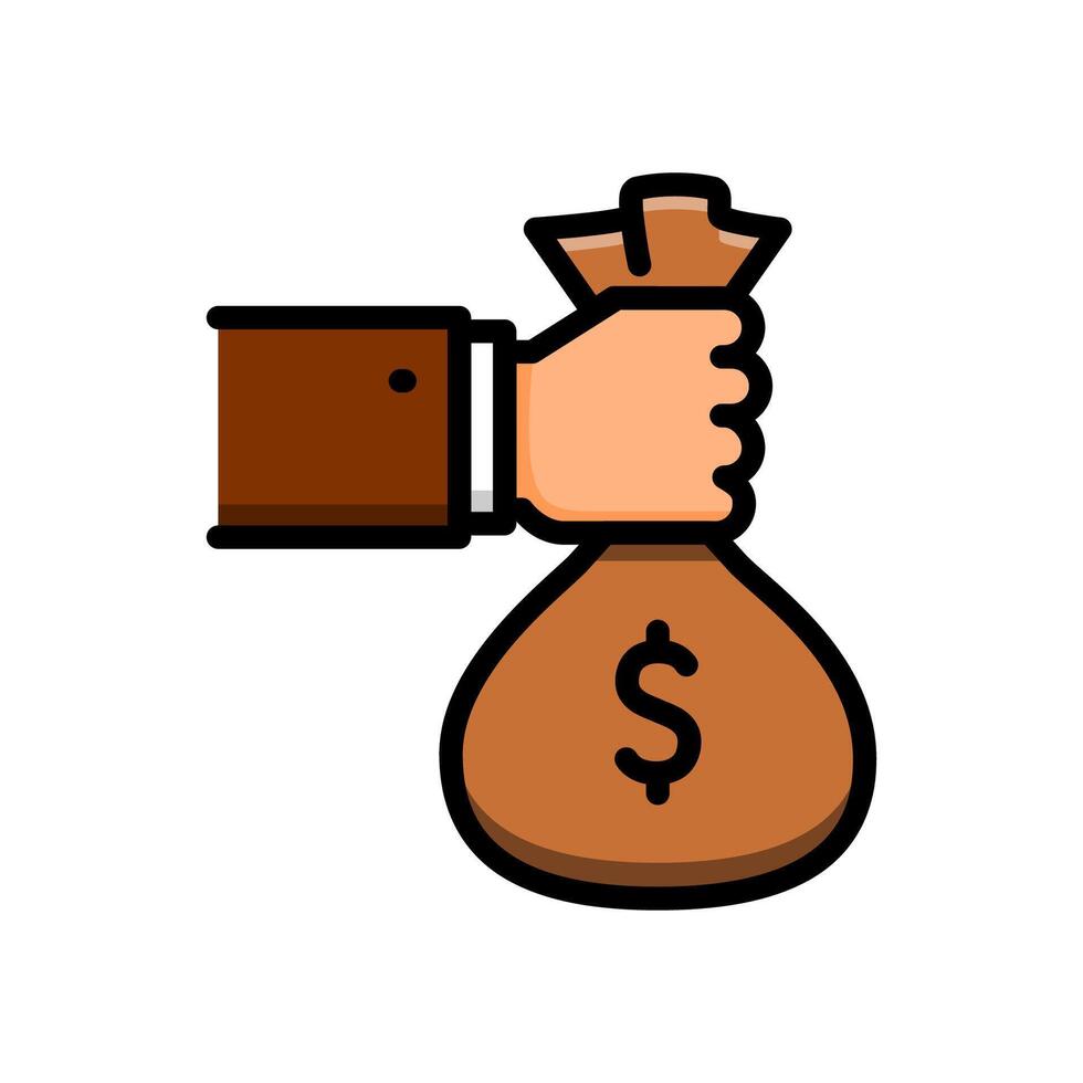 Giving and Donation Icon vector