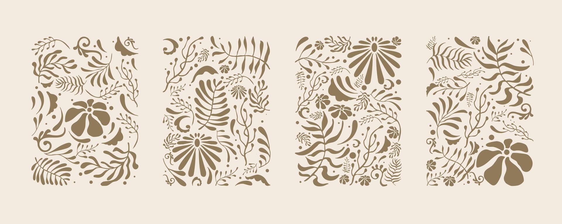 art deco frame and border. Abstract decoration element object vector
