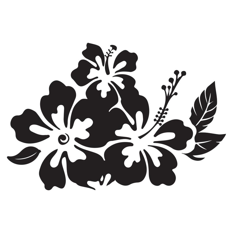Abstract floral background with decorative flower elements and artistic design pattern vector