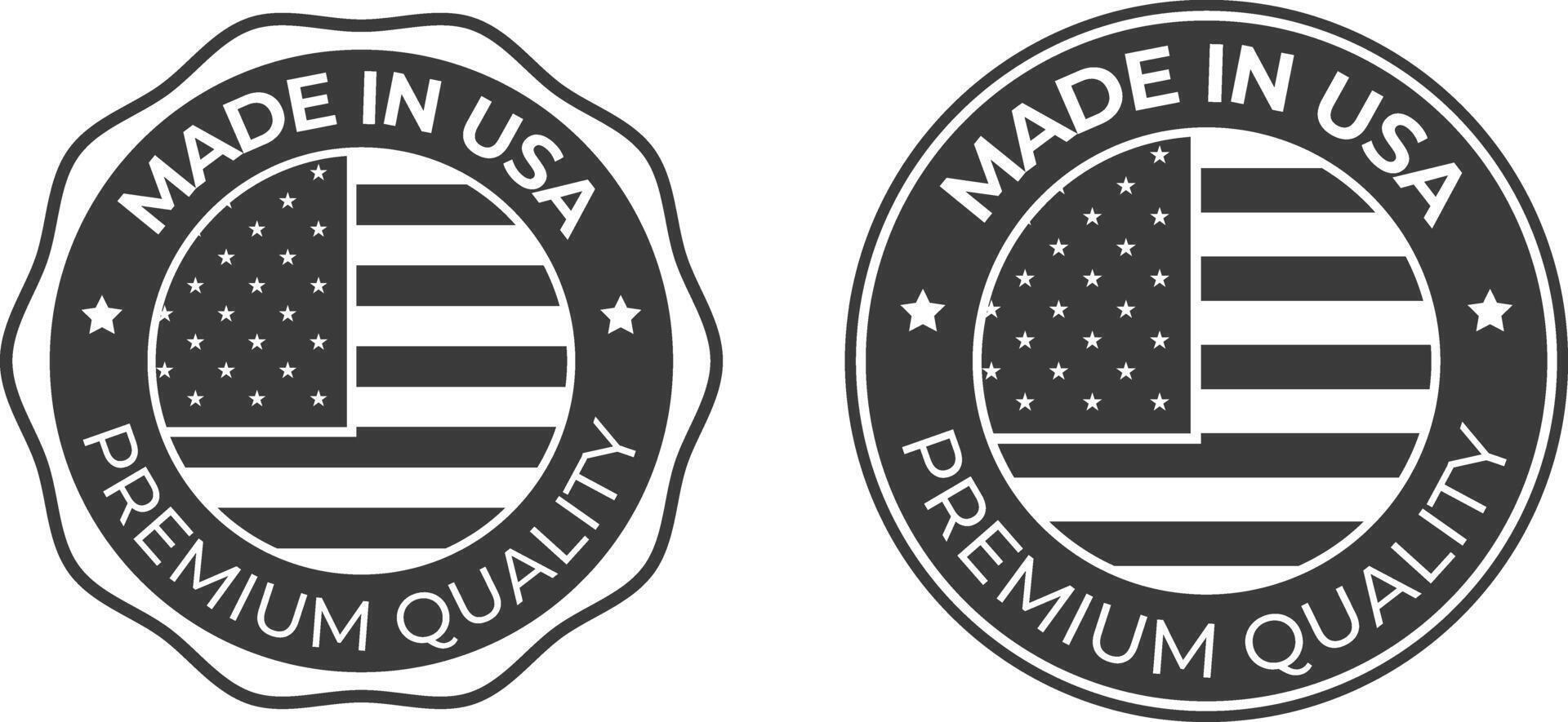 Made in USA Stamp, Badge, Seal, Emblem Etc. vector