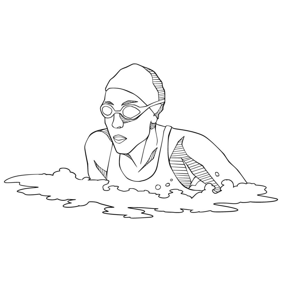 Summing Outline Illustration Art vector