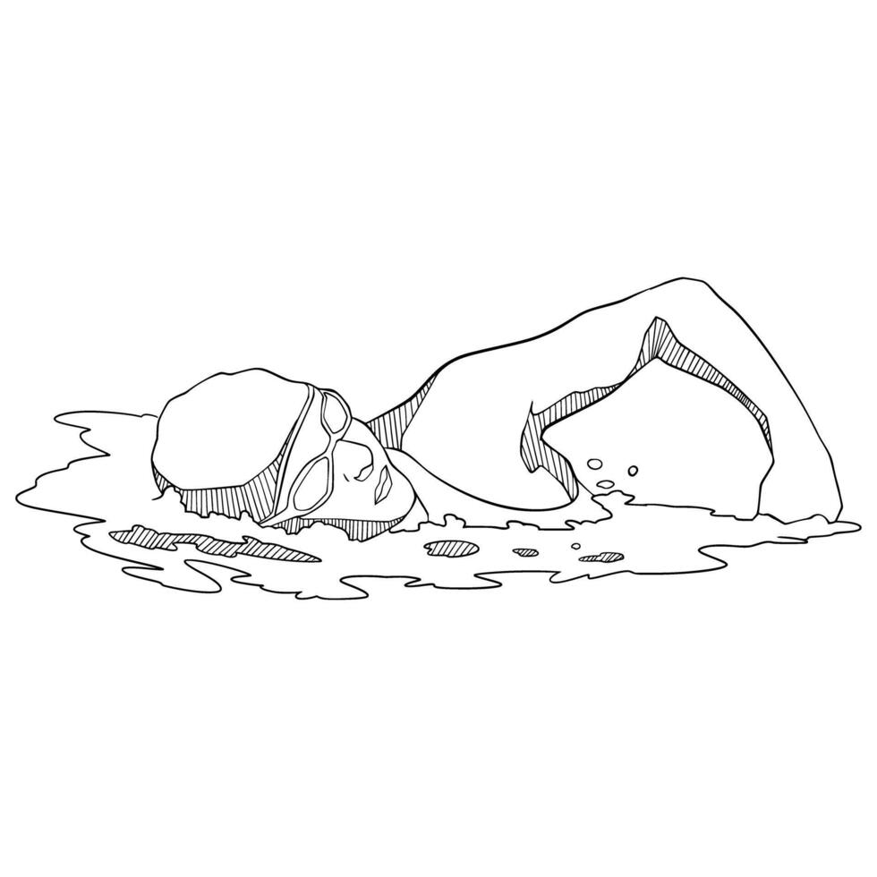 Summing Outline Illustration vector