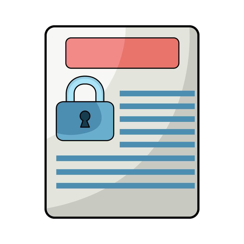illustration of tax paper vector