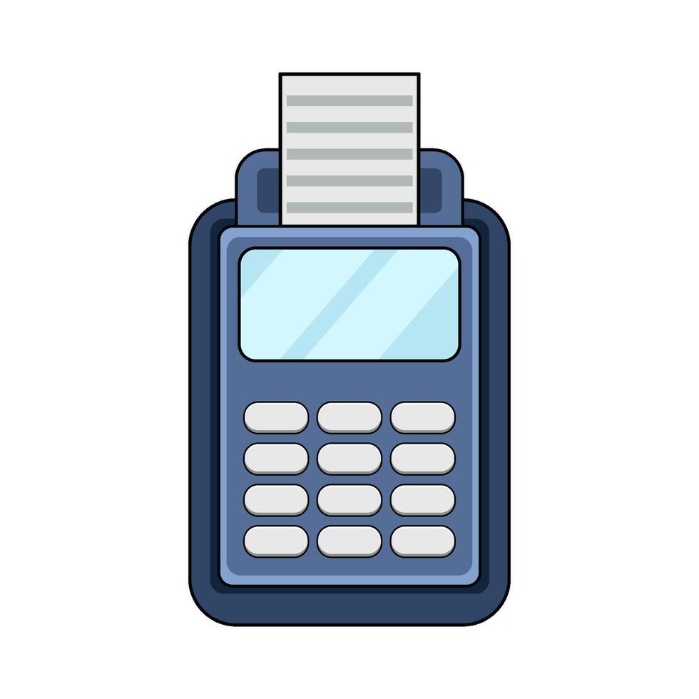 illustration of POS Terminal vector