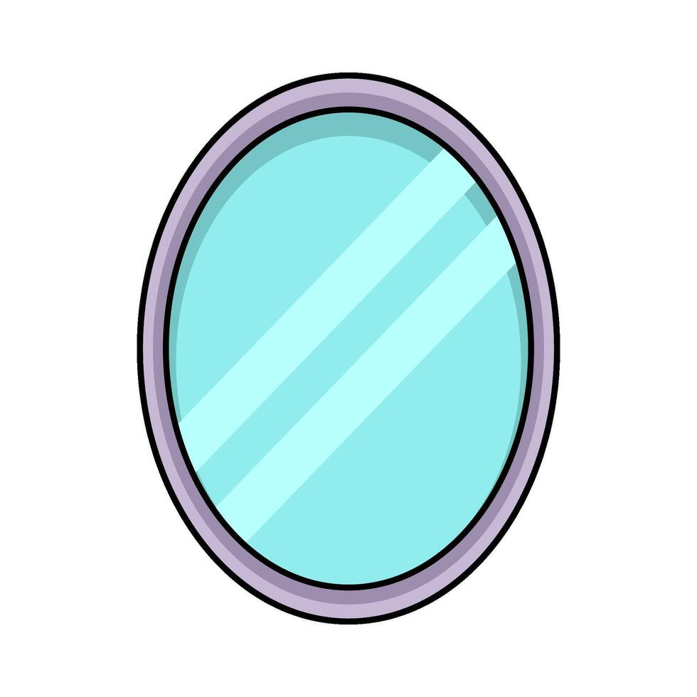 illustration of Minimalist Mirror vector