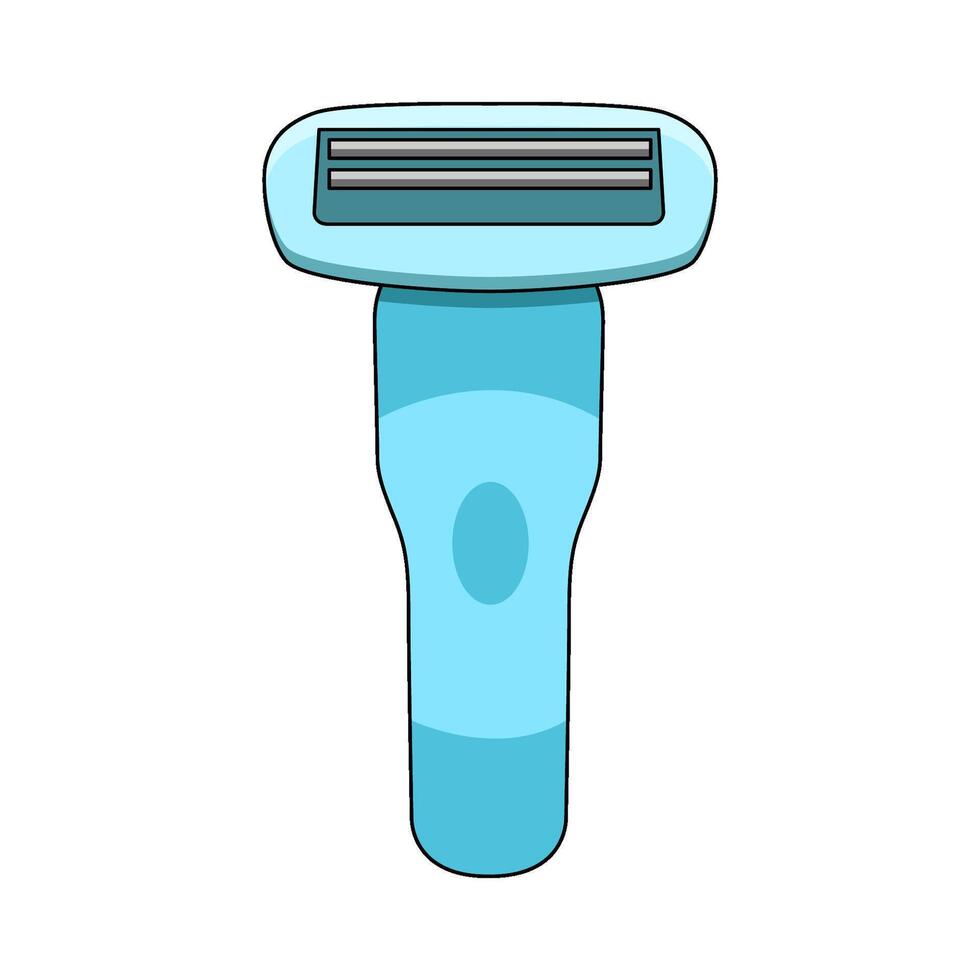 illustration of Blue Shaver vector