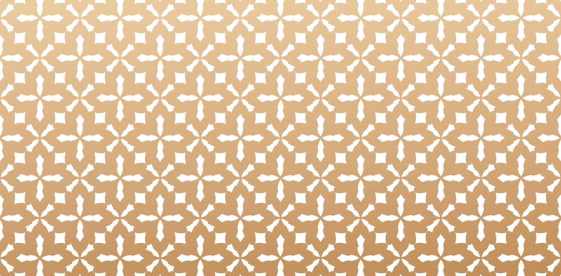 Seamless geometric pattern golden colors isolated white backgrounds for Traditional oriental ornament, Textile rapport, greeting cards and Invitations, cutting laser fence ornamental creative designs vector
