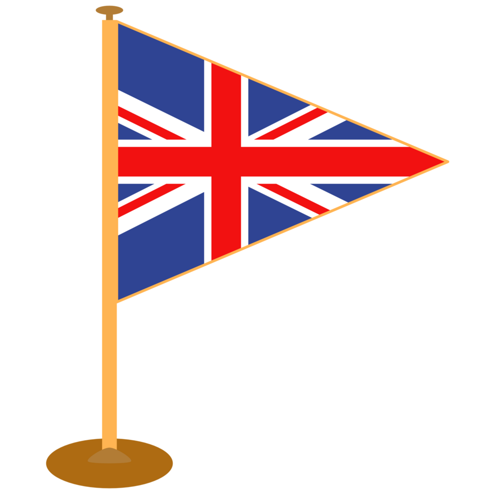 British table flag or desk flag png