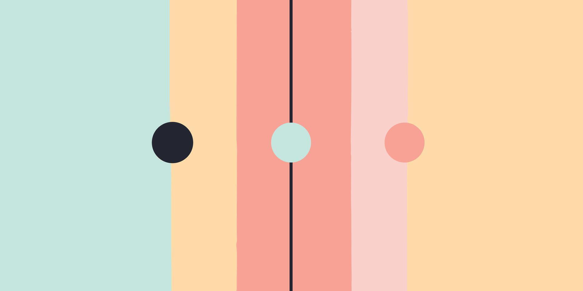 Pastel Color Block Design Minimalist Background for Websites and Social Media vector