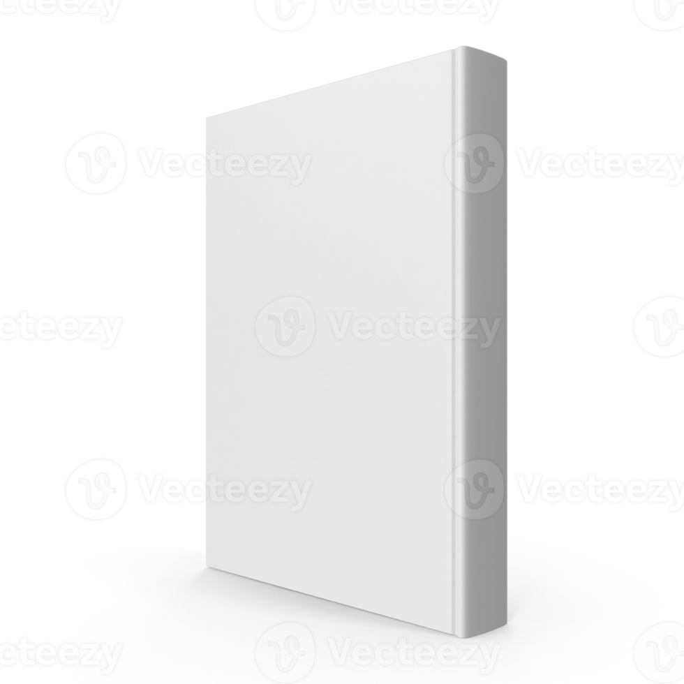 Grey Book Cover Minimalist Design for Authors and Publishers on transparent background png