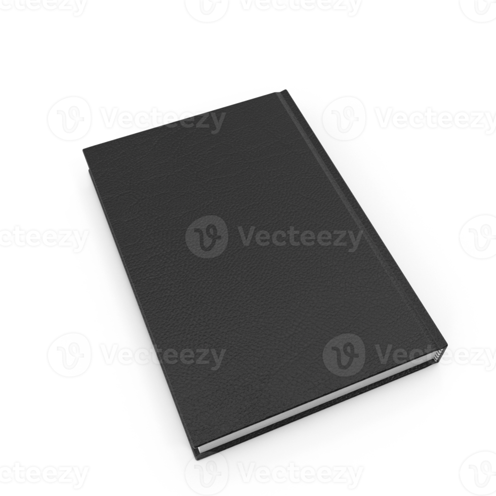 Blank book cover mockup layout design , with shadows for branding png