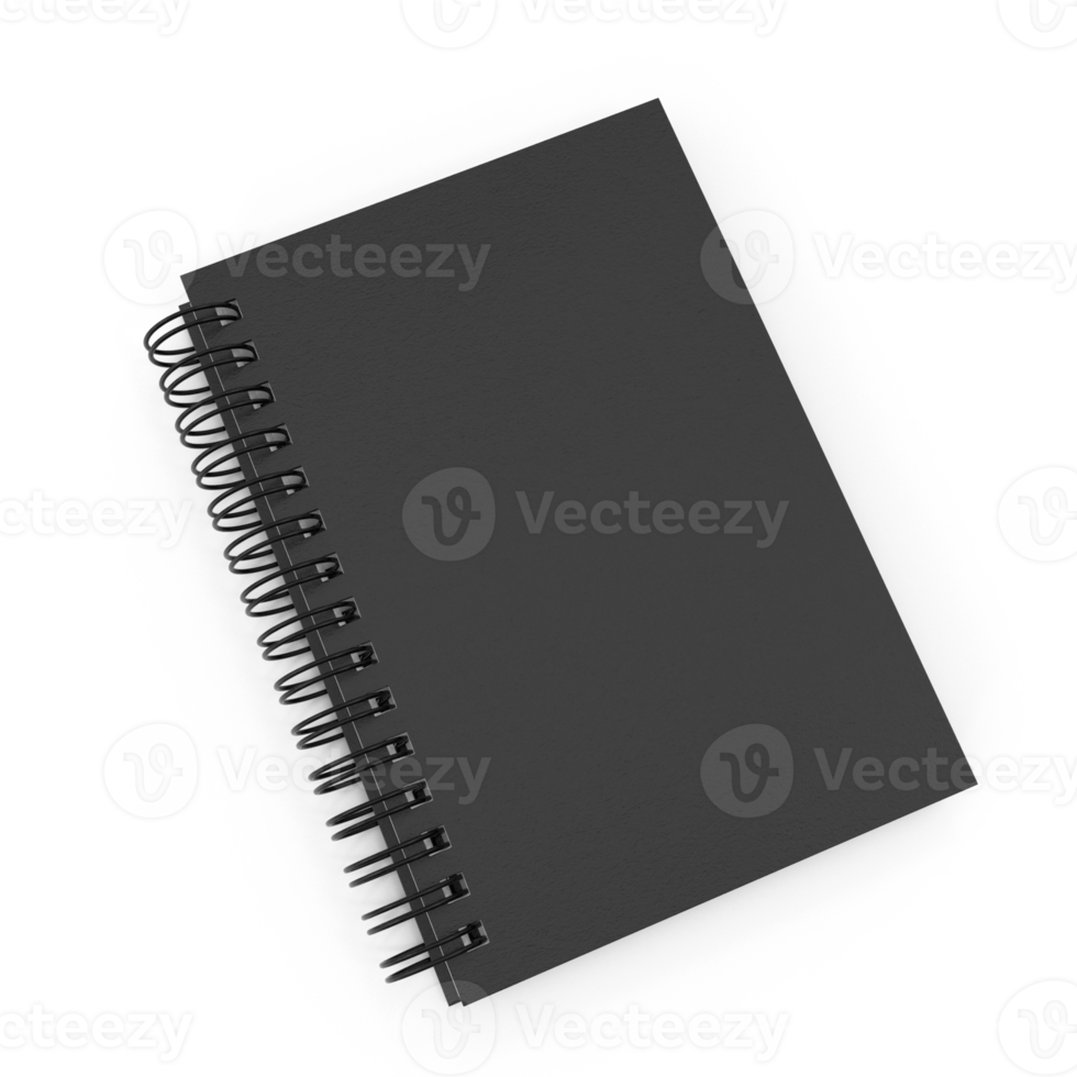 Spiral Notebook, Perfect for Notes and Ideas transparent background png
