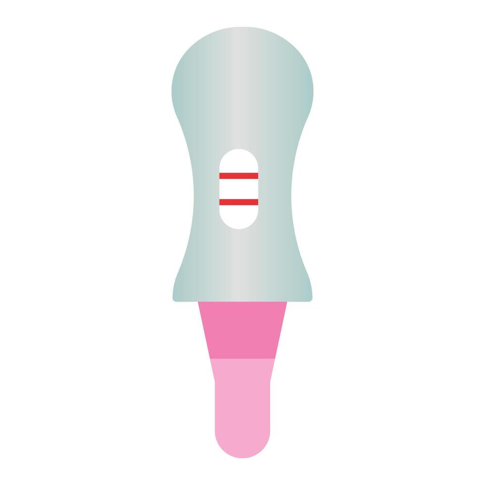 Digital and traditional pregnancy kits for early pregnancy detection, female health check and family planning tools icon vector