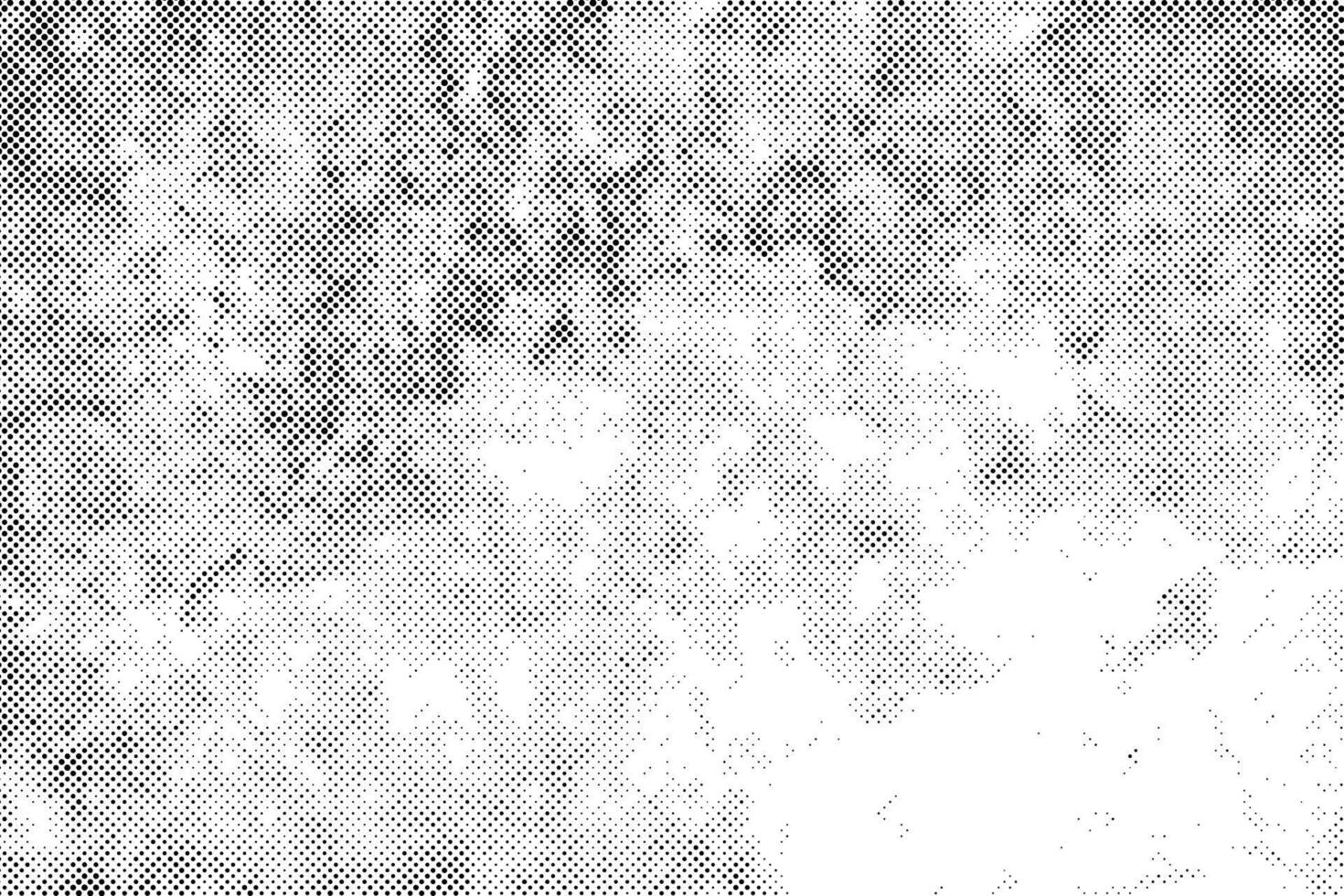 Black dots pattern grunge halftone texture effect background vector