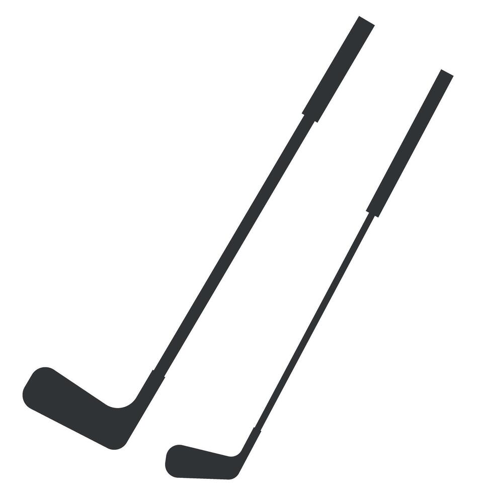 golf wedge and club icon with ball on white background, golf equipment icon with ball for sports and competition icon vector