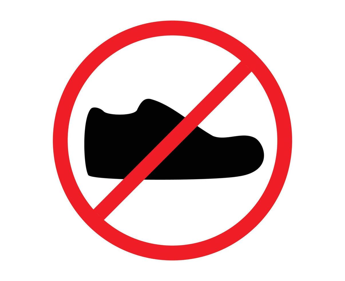 no shoes allowed. no shoes. A sign that says please remove your shoes vector