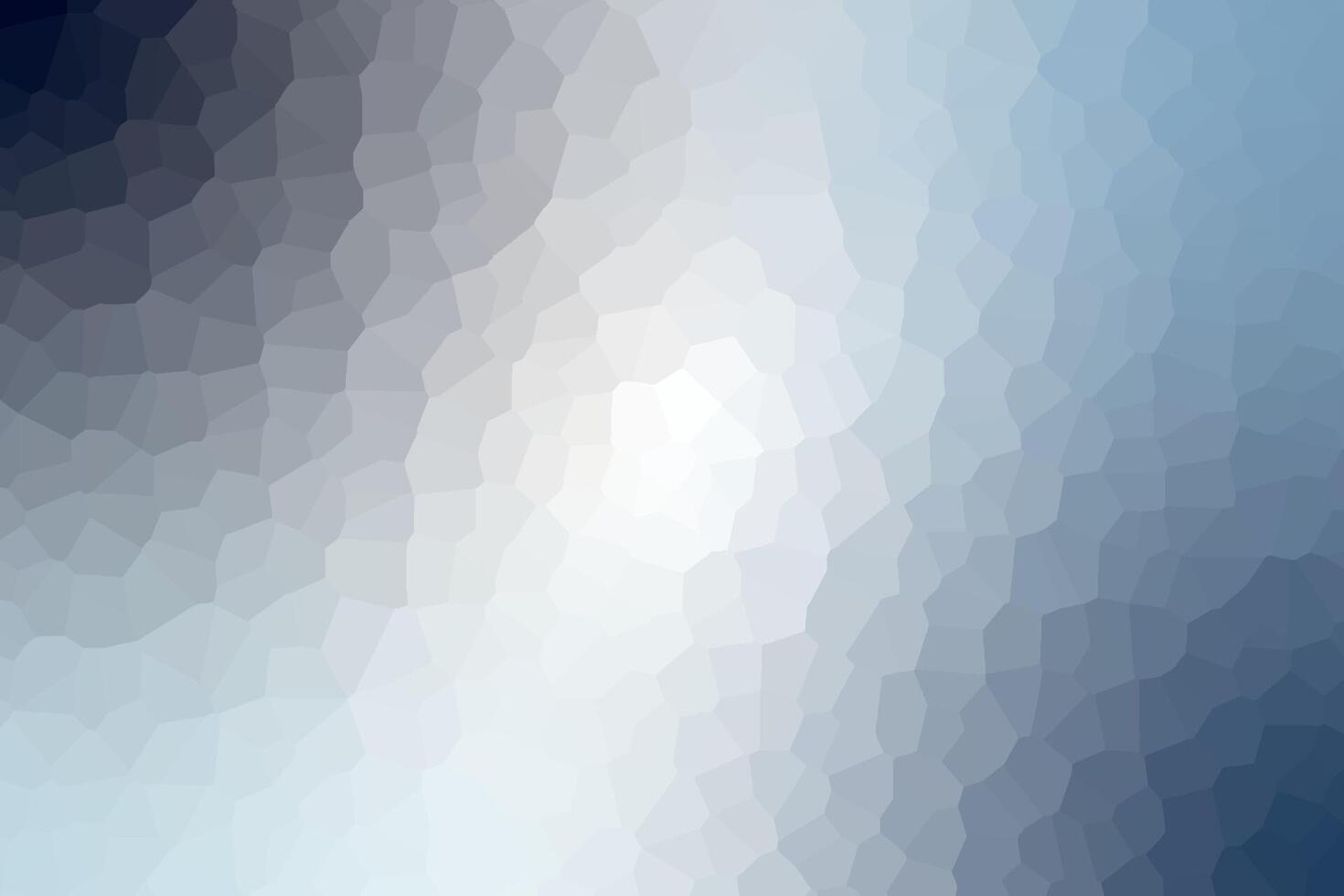 Crystallized mosaic background in smooth icy tones with polygon shapes and soft transitions vector