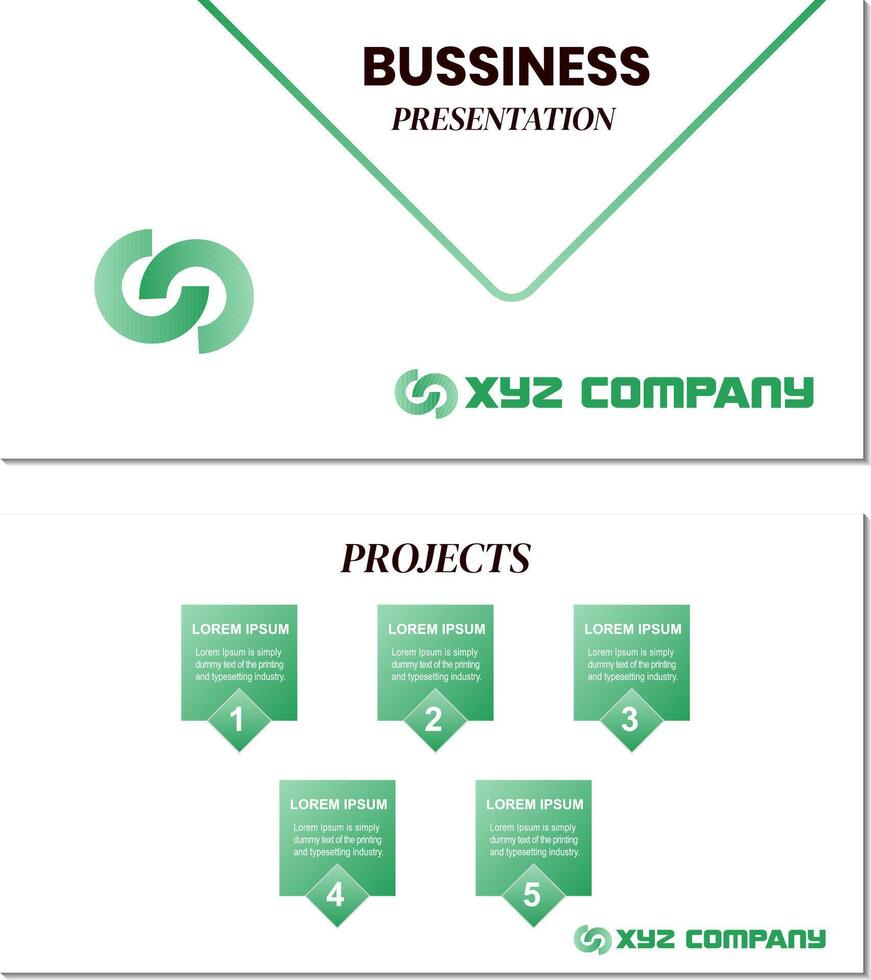 Business and finance Growth Statistics Presentation Design with infographics elements For business presentation, social media post, graphs, etc. vector