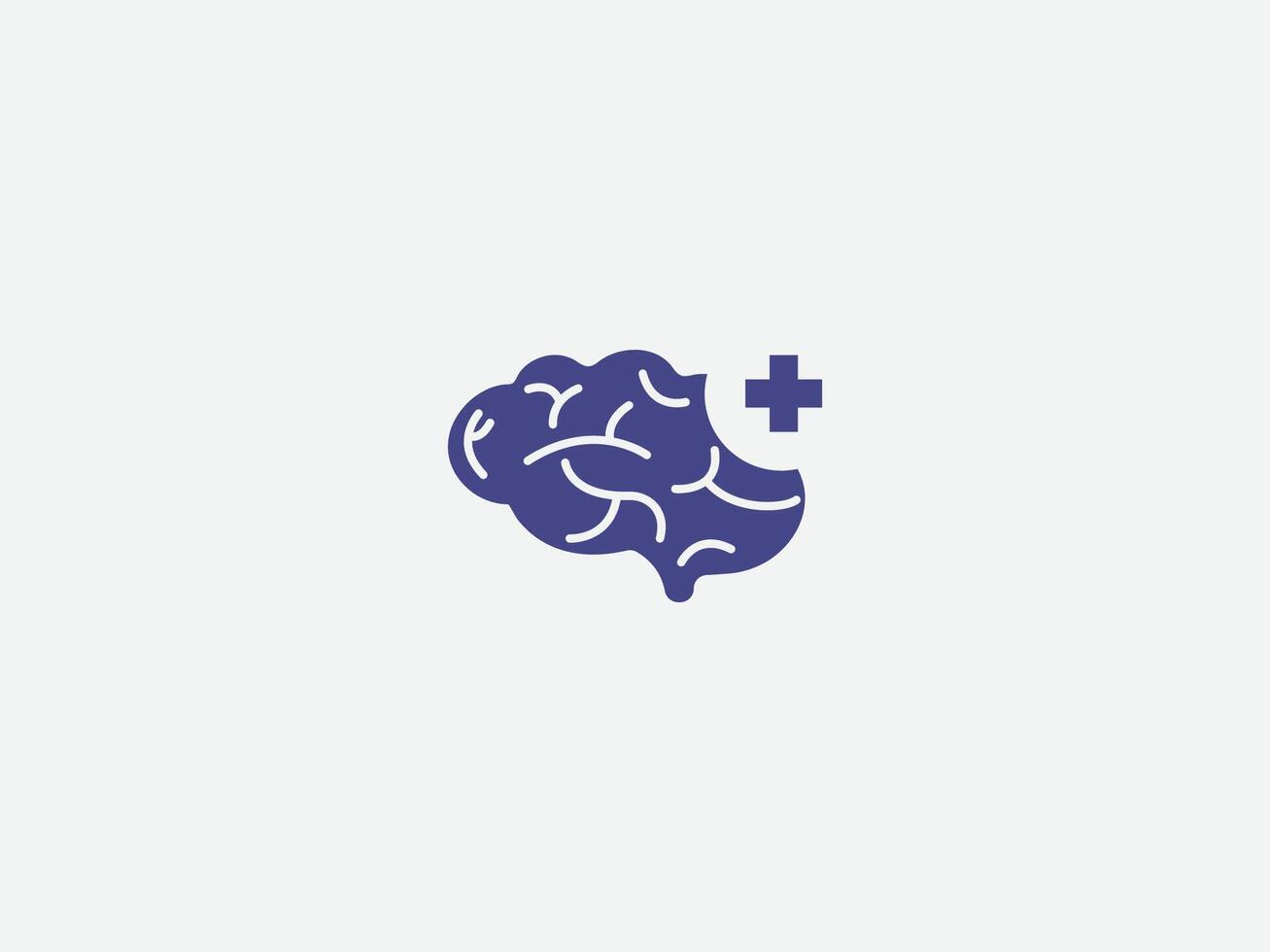 Medic Mind Logo Design vector