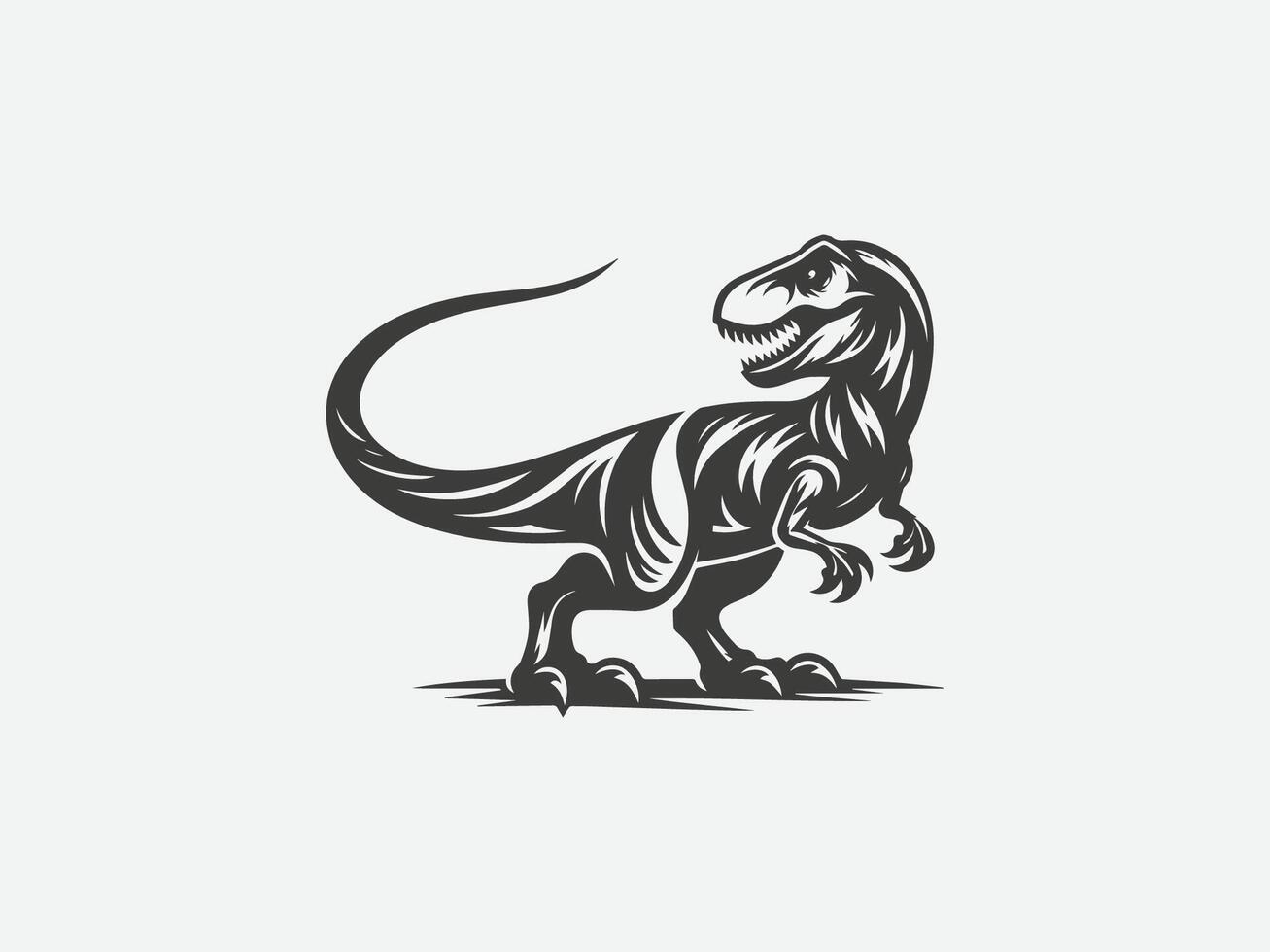 T-Rex Clipart Design vector