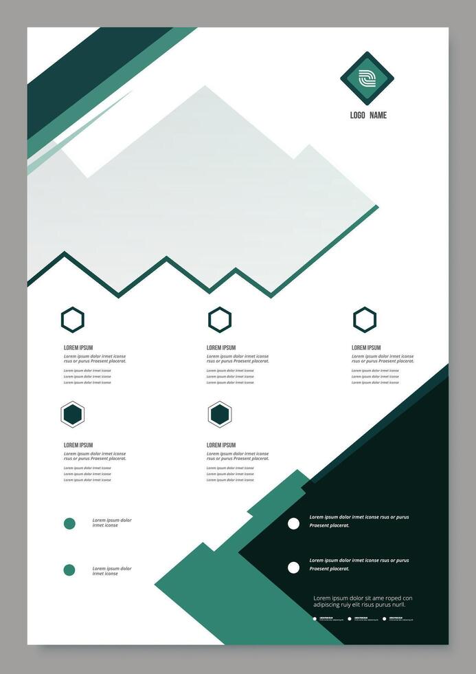 Creative Corporate, Business Flyer Brochure Template Design, abstract business flyer. Brochure design vector