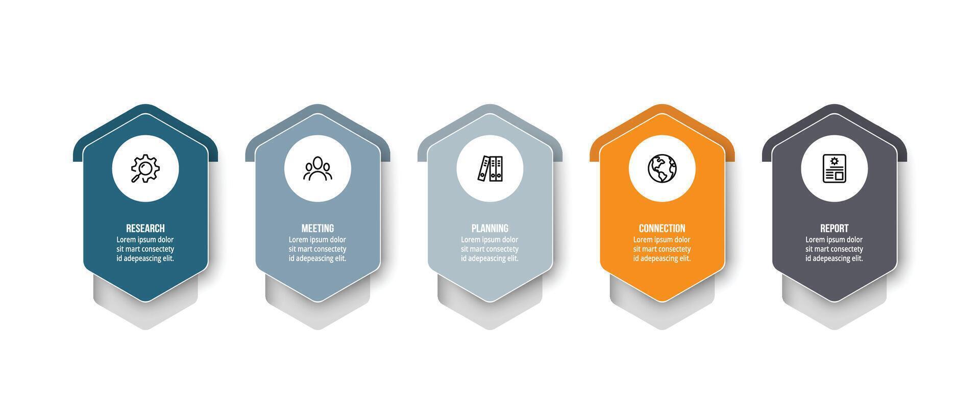 Business concept infographic. vector