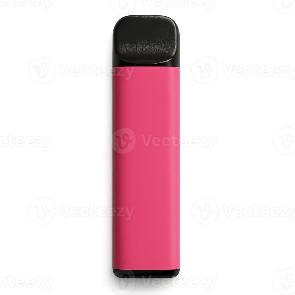 Simple Pink Vape Device with Clean Design and Cutout Style png