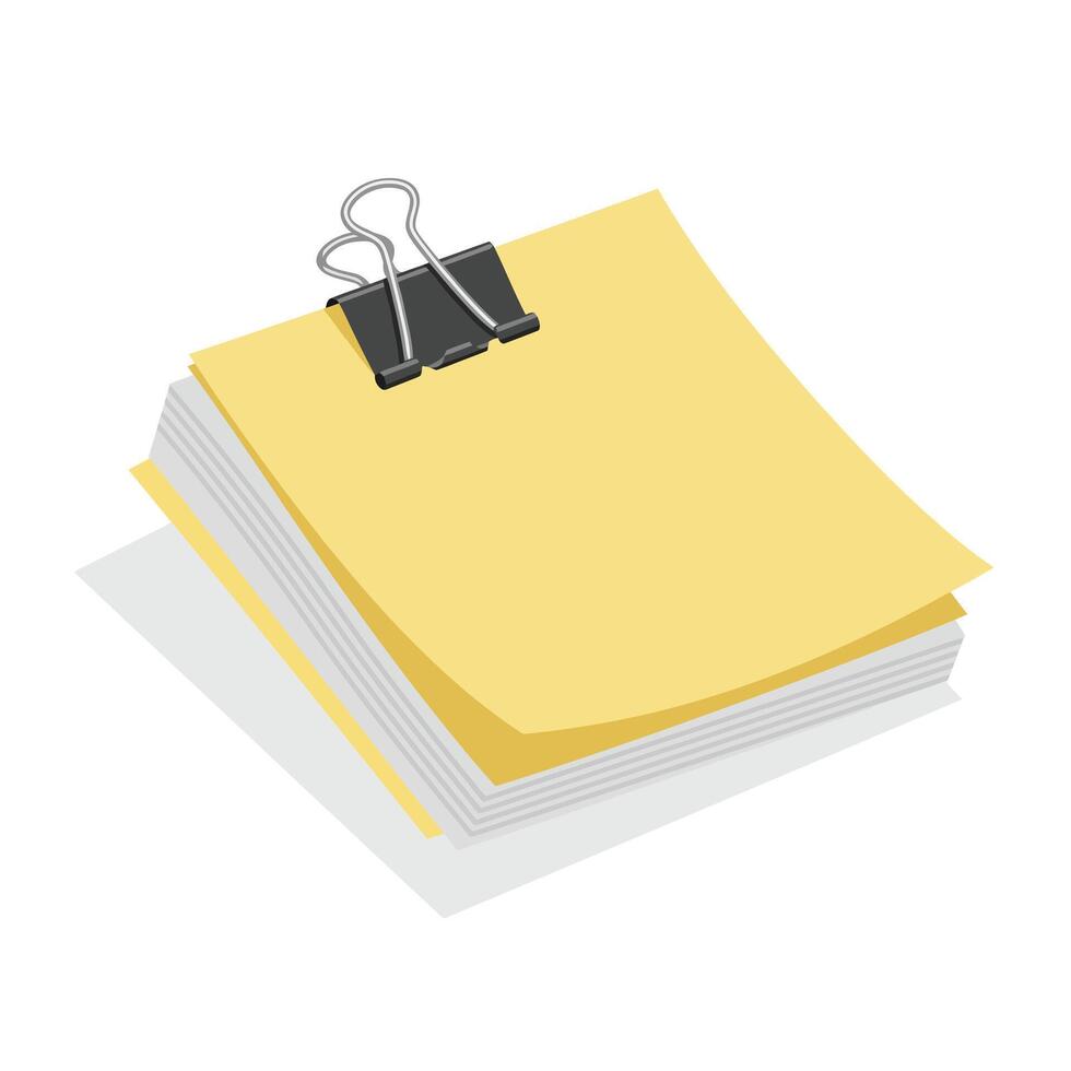 Sticky Notes Collection Office School vector