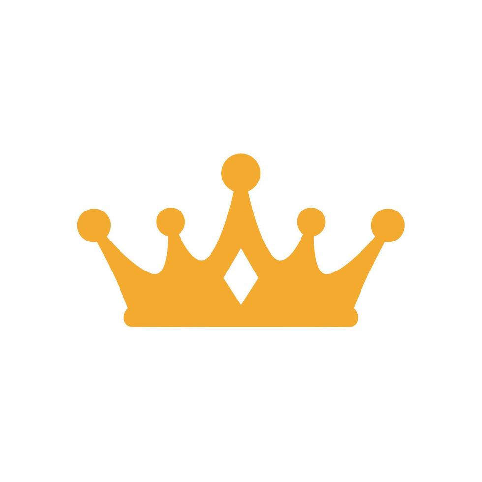 Princess crown icon vector