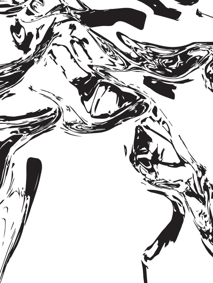 Intricate Black and White Abstract Art Stunning Linework and Texture vector