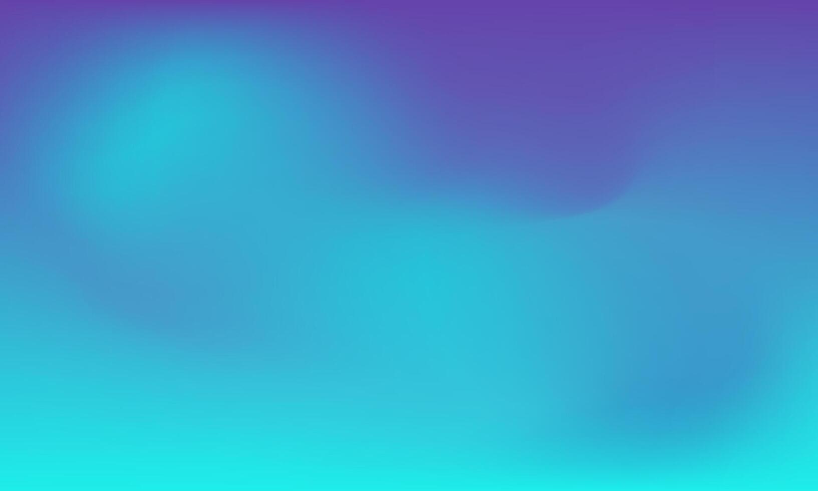 Smooth blue teal and purple gradient background vector