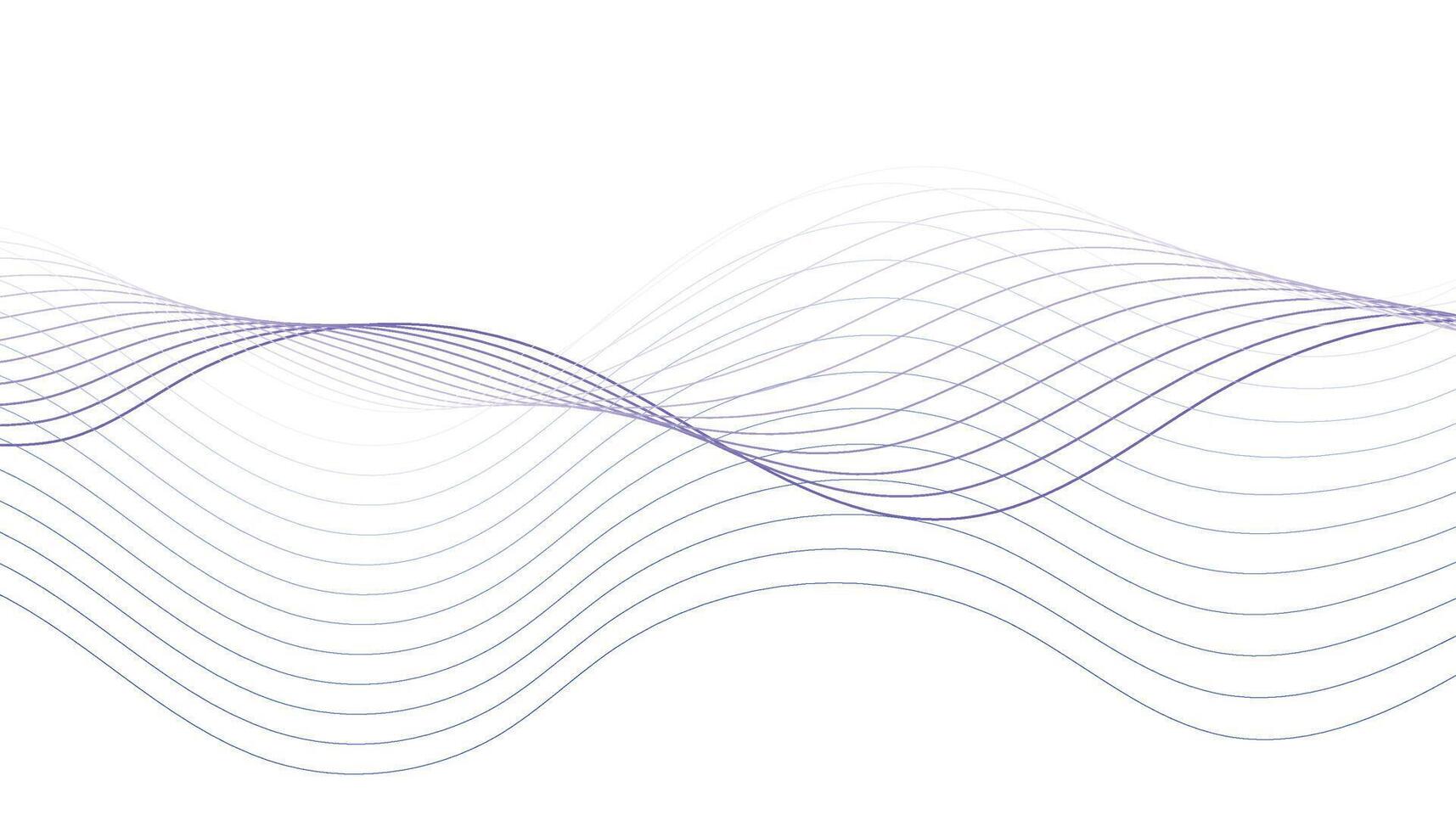 Blue and Purple Abstract Wave Background vector