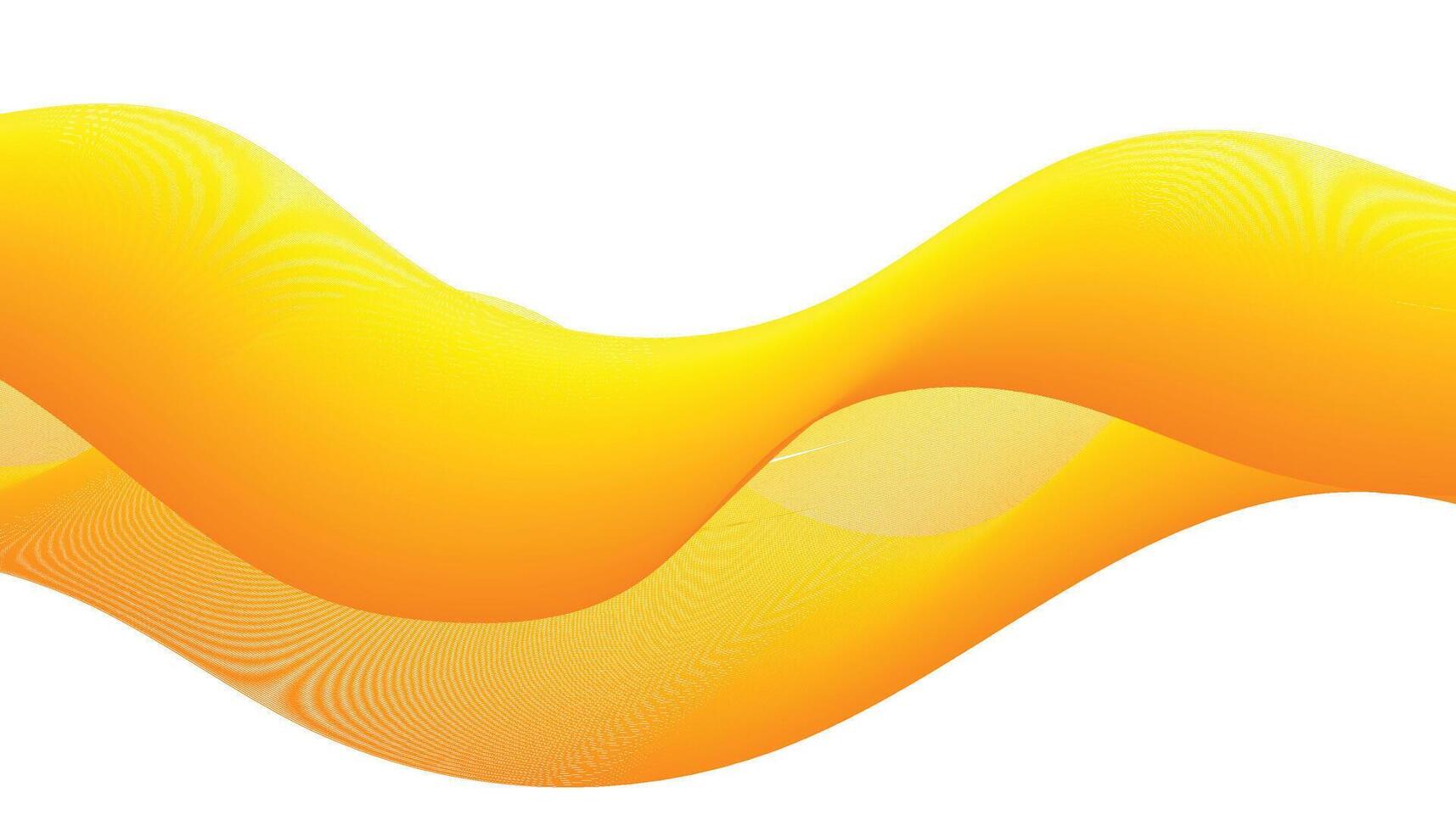 Close-Up Abstract Yellow Orange Wave Background vector
