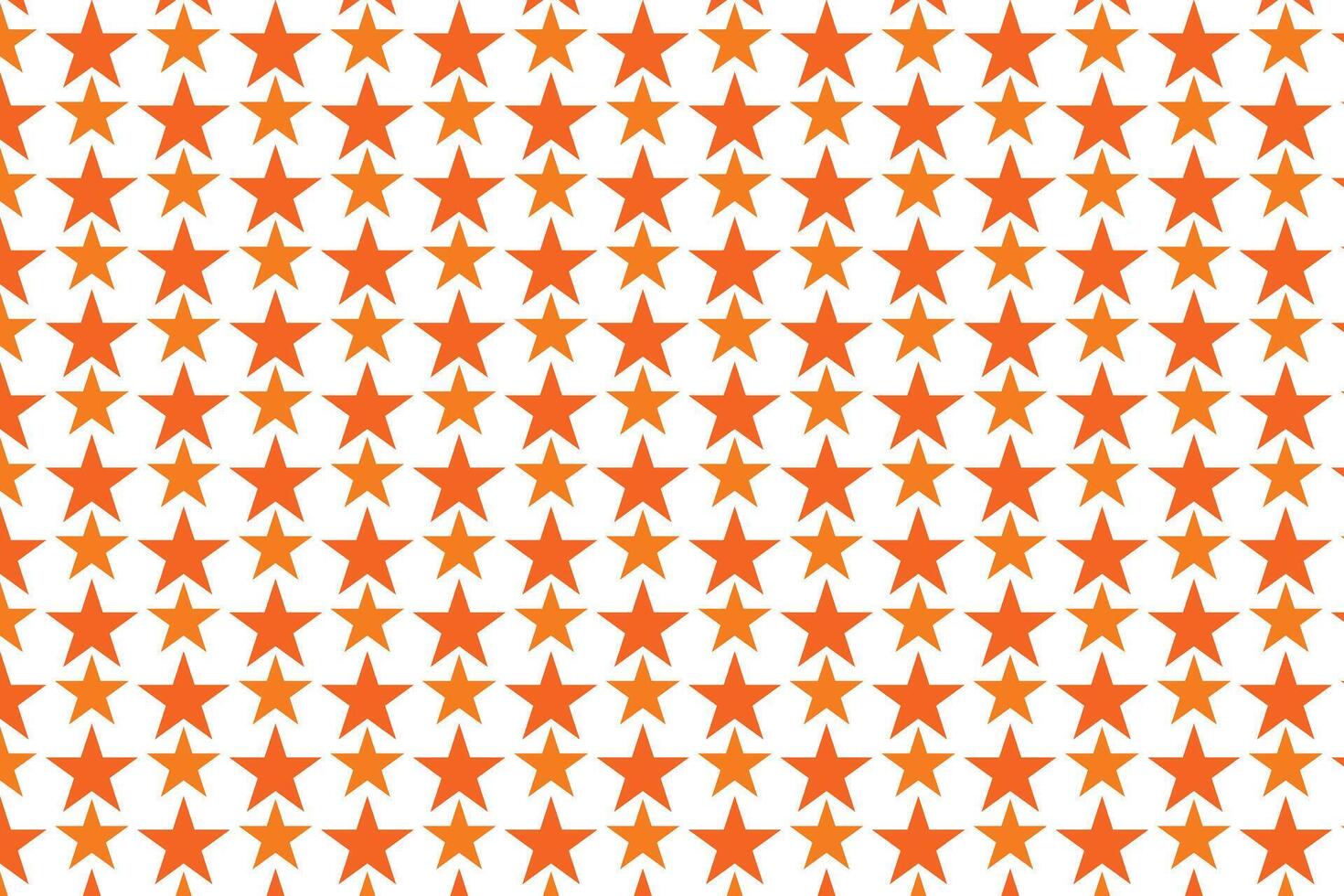 simple abstract dark light orange color big small star pattern orange star grid vector