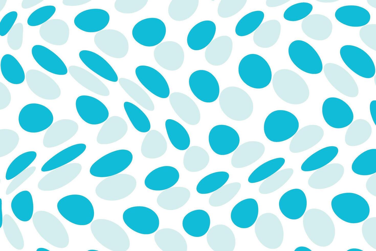 simple abstract dark light sky small polka dot wavy distort pattern abstract composition of teal and light blue ellipses vector