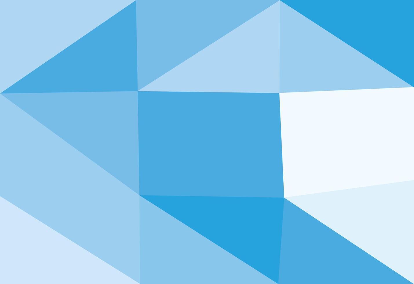 abstract blue background consisting of triangles. Geometric design for business presentations or web template banner flyer. vector