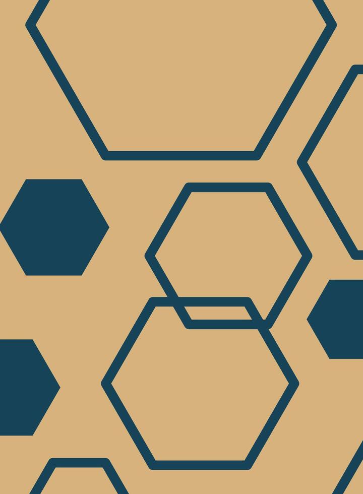 abstract background with triangles, Seamless pattern with hexagons. background illustration in retro style vector