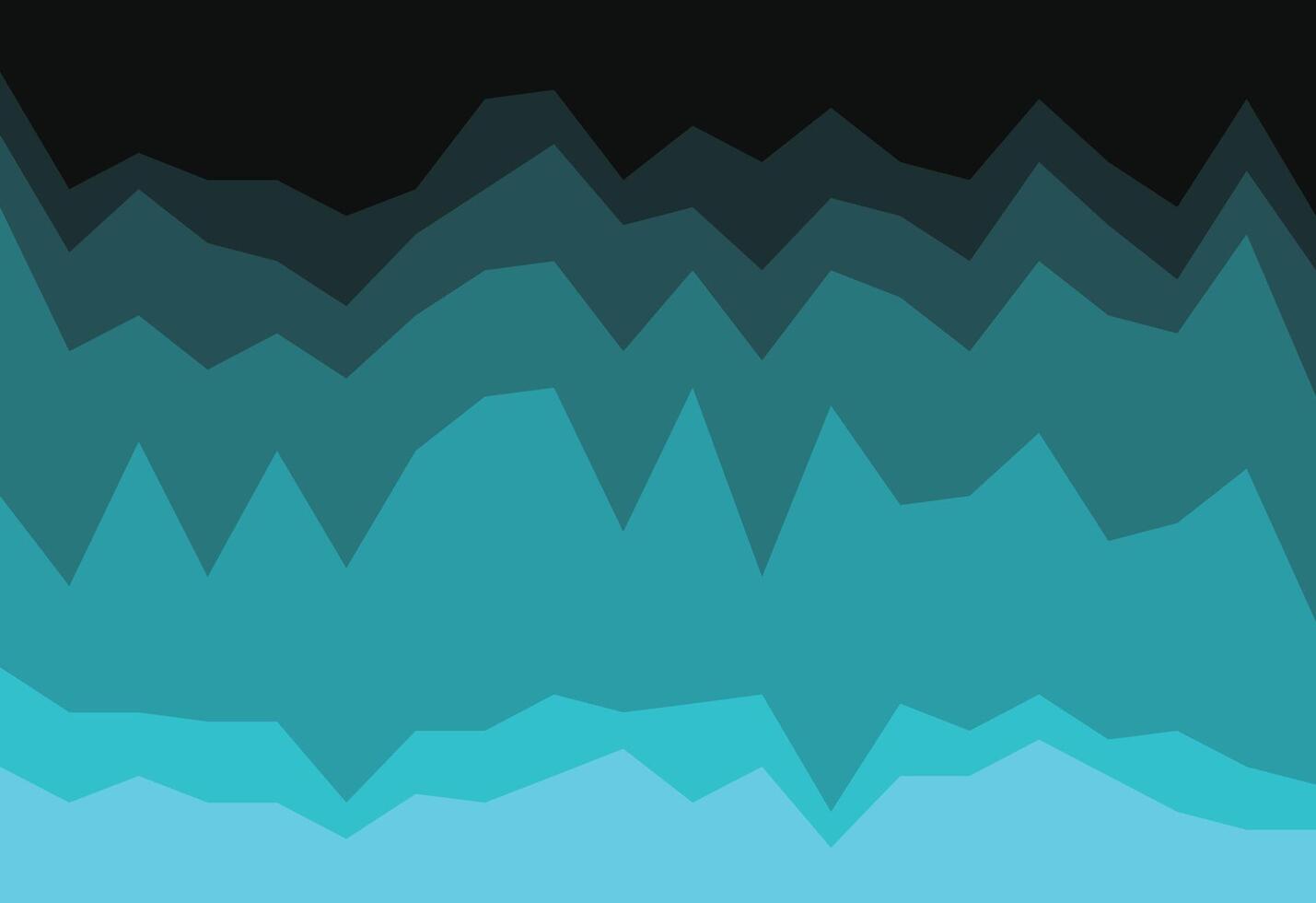 Blue Background with color lines. Different shades and thickness. Abstract pattern. vector