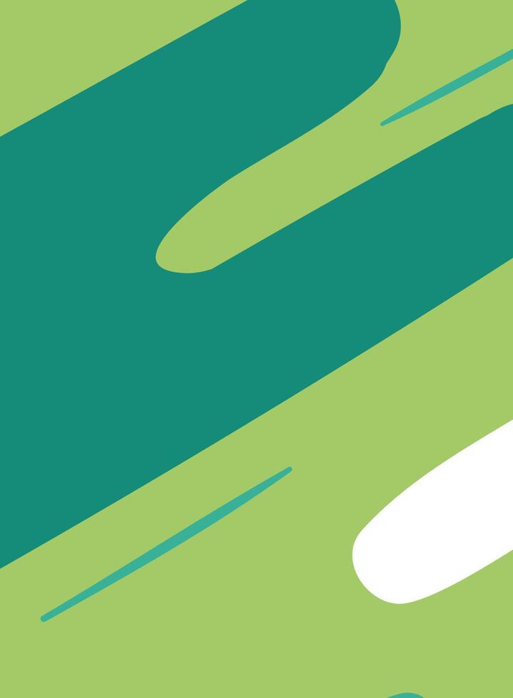abstract green background with some smooth lines in it, background illustration vector
