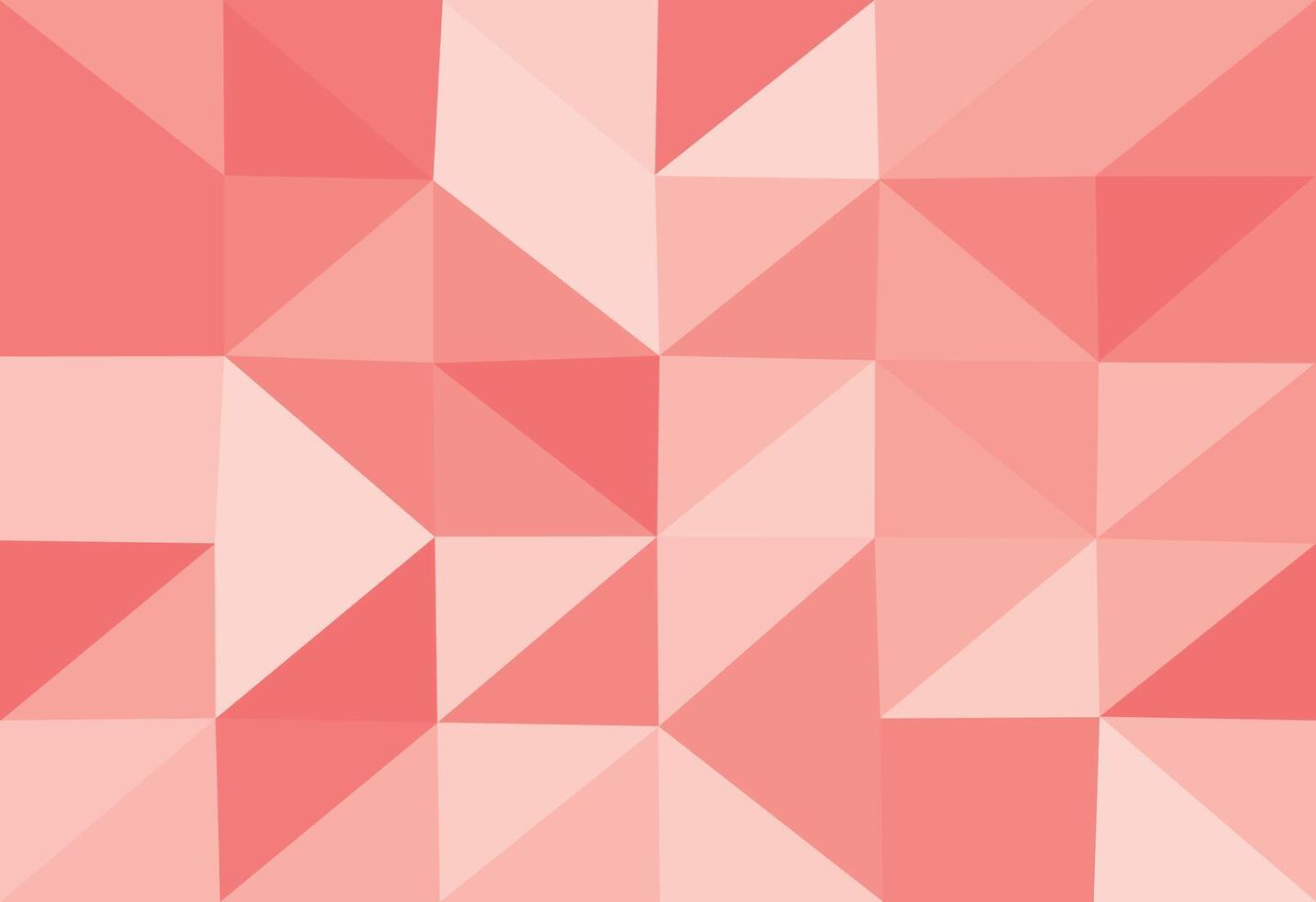 Abstract red polygonal background. Geometric origami style with gradient vector