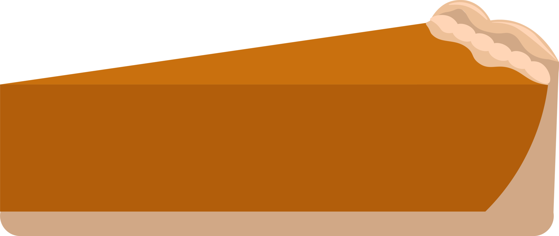 Pumpkin Pie Slice png